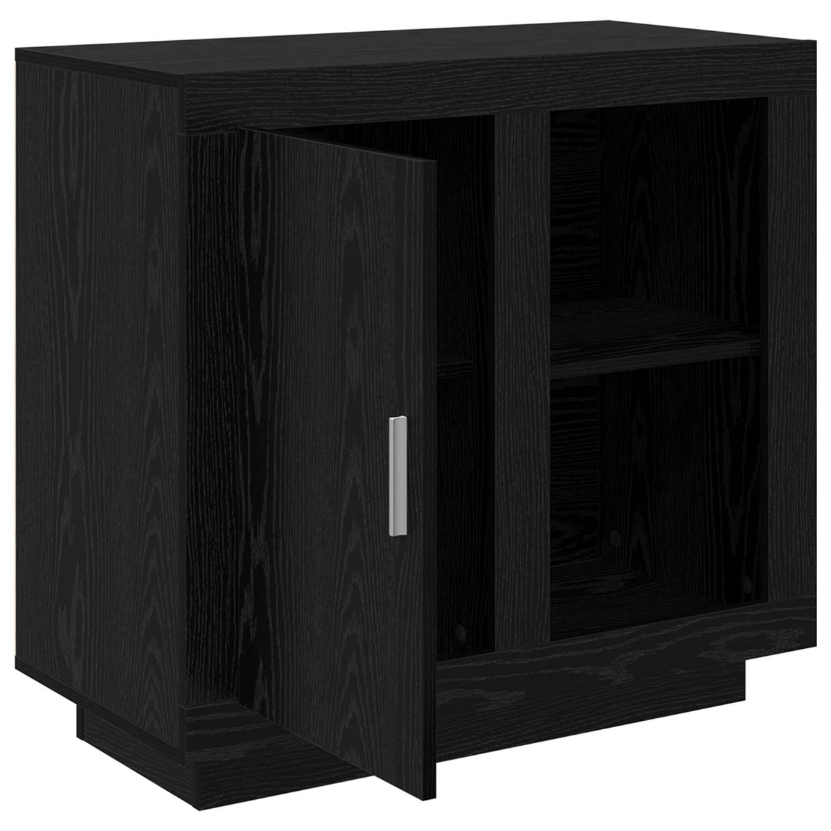 Sideboard Sort eg 80 x 40 x 75 cm Konstrueret træ
