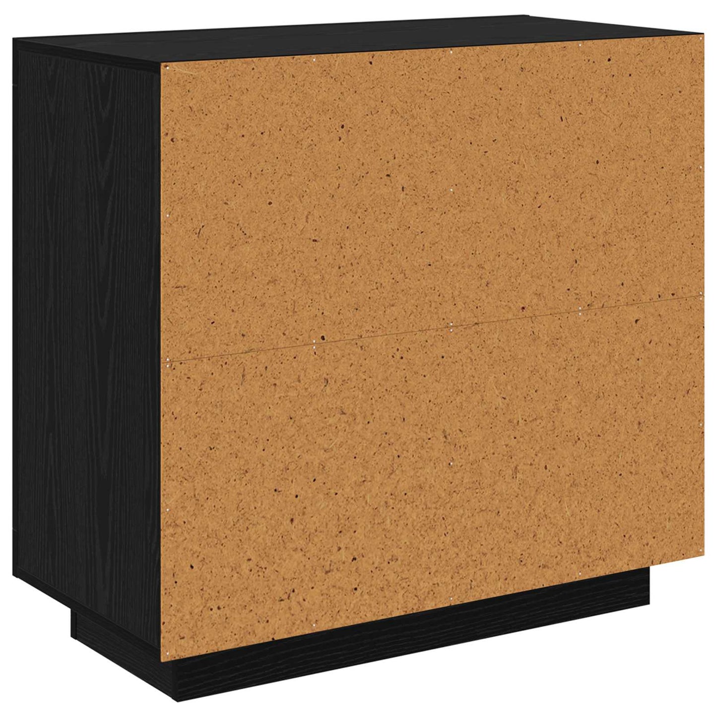 Sideboard Sort eg 80 x 40 x 75 cm Konstrueret træ