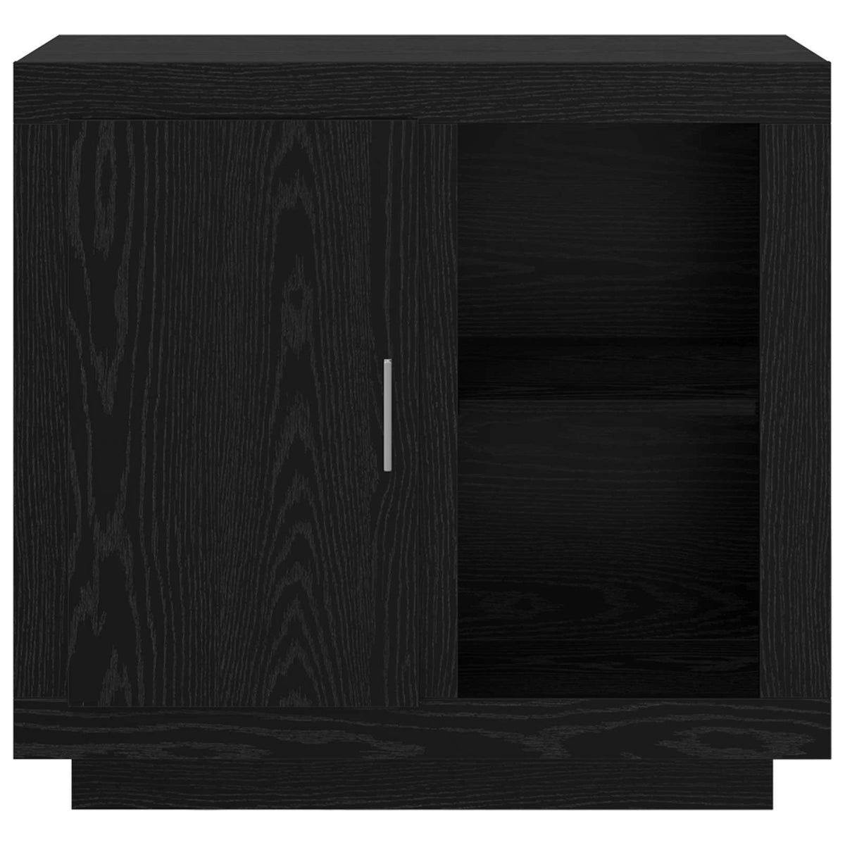 Sideboard Sort eg 80 x 40 x 75 cm Konstrueret træ