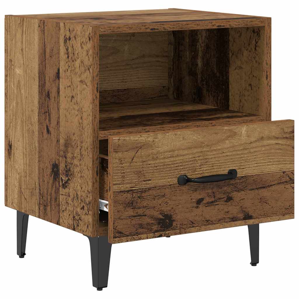 Natskab Gammelt træ 40 x 35 x 47,5 cm Konstrueret træ