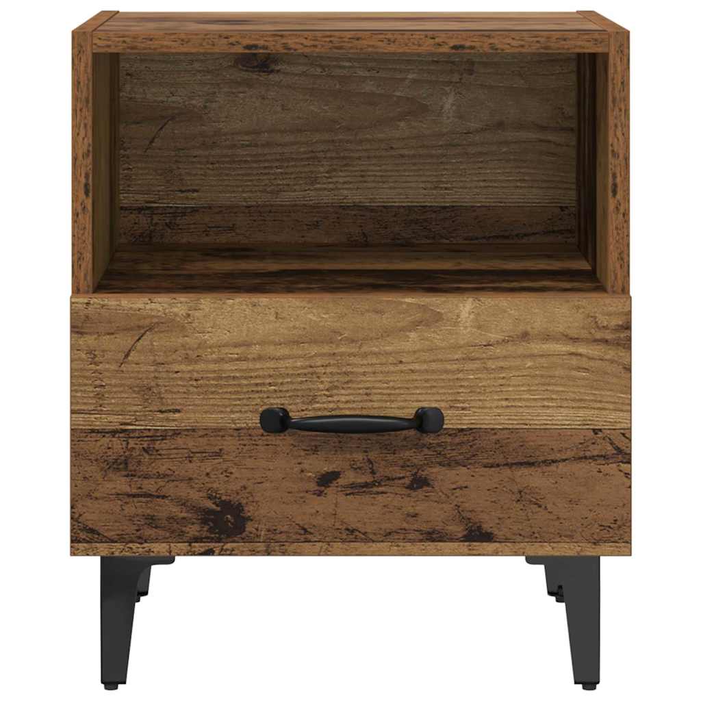 Natskab Gammelt træ 40 x 35 x 47,5 cm Konstrueret træ