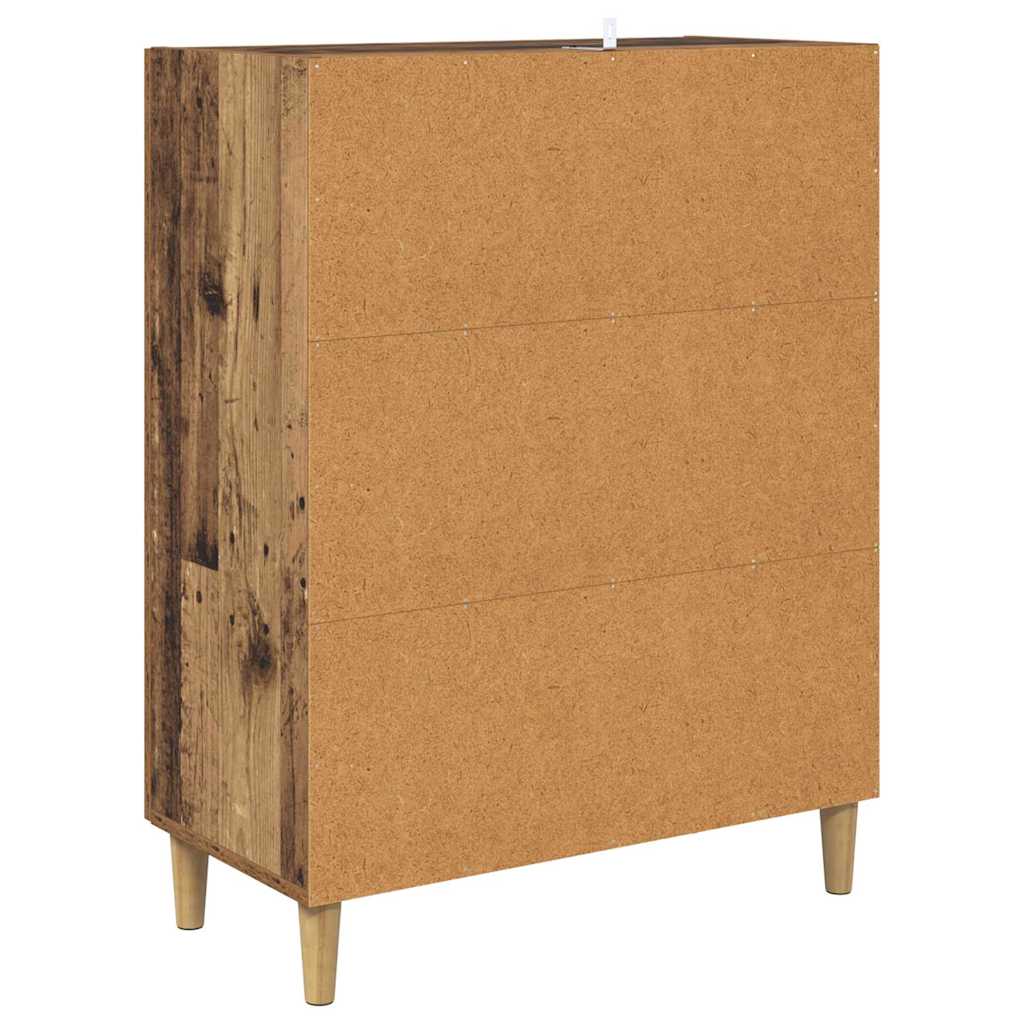 Sideboard Gammelt træ 70 x 34 x 90 cm Konstrueret træ