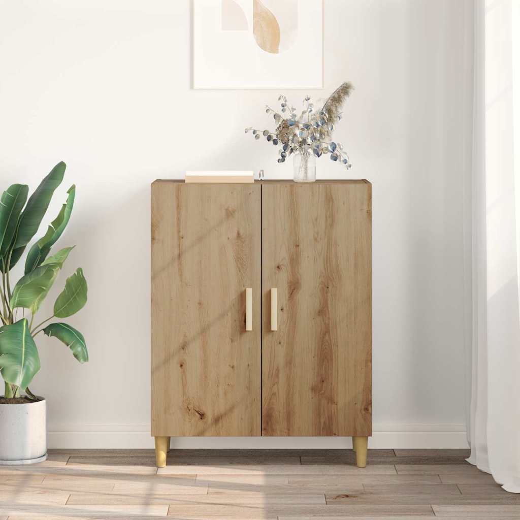 Sideboard Artisan Egetræ 70 x 34 x 90 cm Konstrueret træ