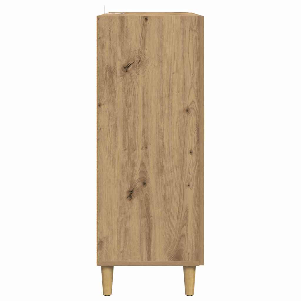 Sideboard Artisan Egetræ 70 x 34 x 90 cm Konstrueret træ