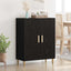Sideboard Sort eg 70 x 34 x 90 cm Konstrueret træ