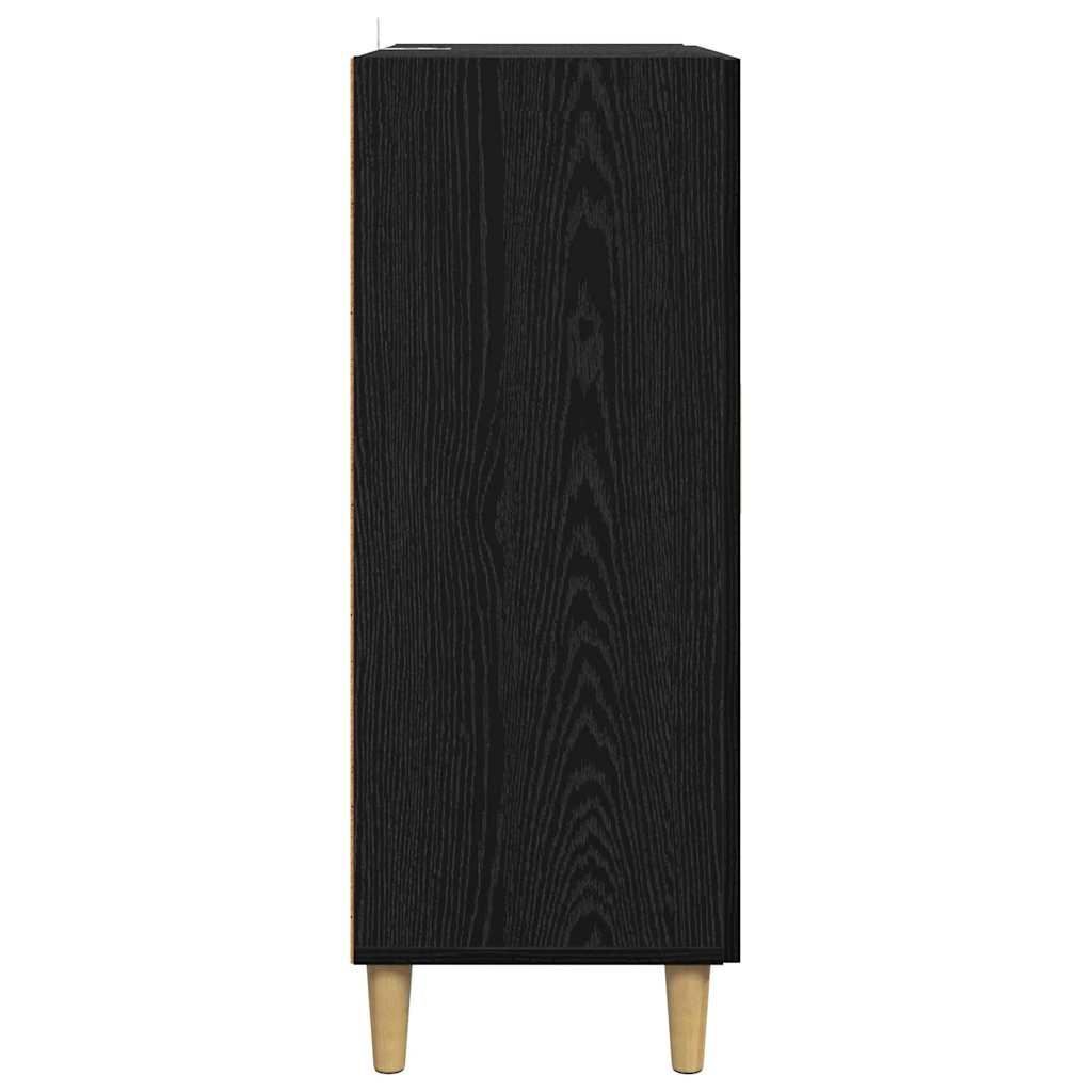 Sideboard Sort eg 70 x 34 x 90 cm Konstrueret træ