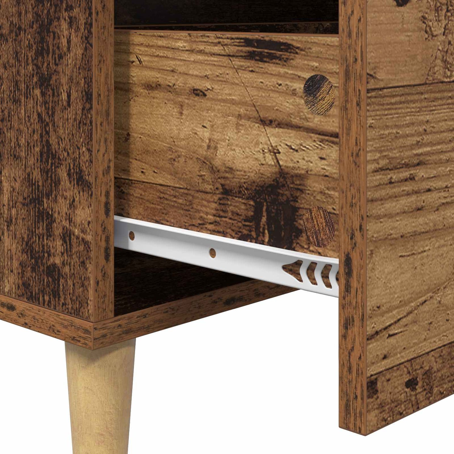Sideboard Gammelt træ 69,5 x 34 x 90 cm Konstrueret træ