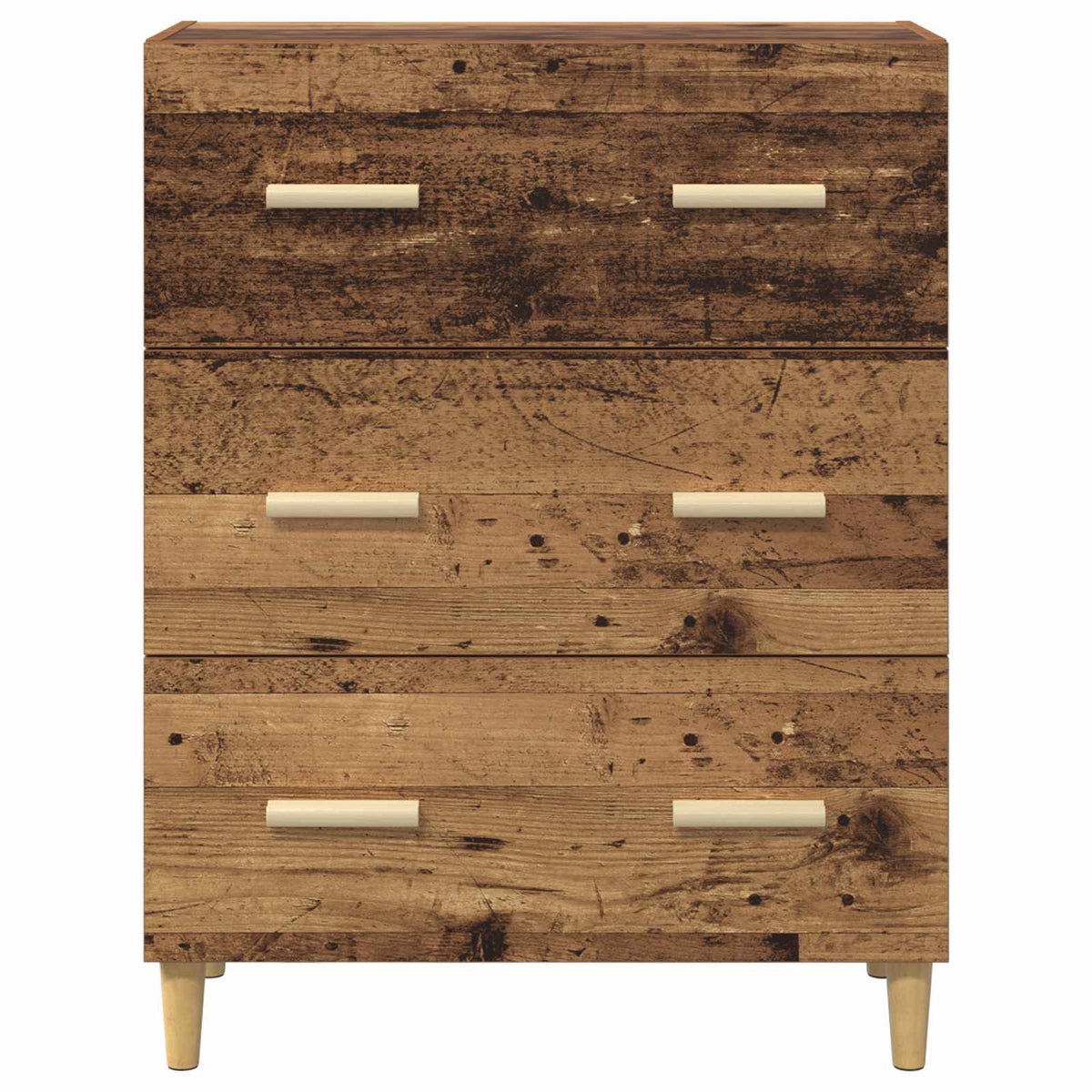 Sideboard Gammelt træ 69,5 x 34 x 90 cm Konstrueret træ