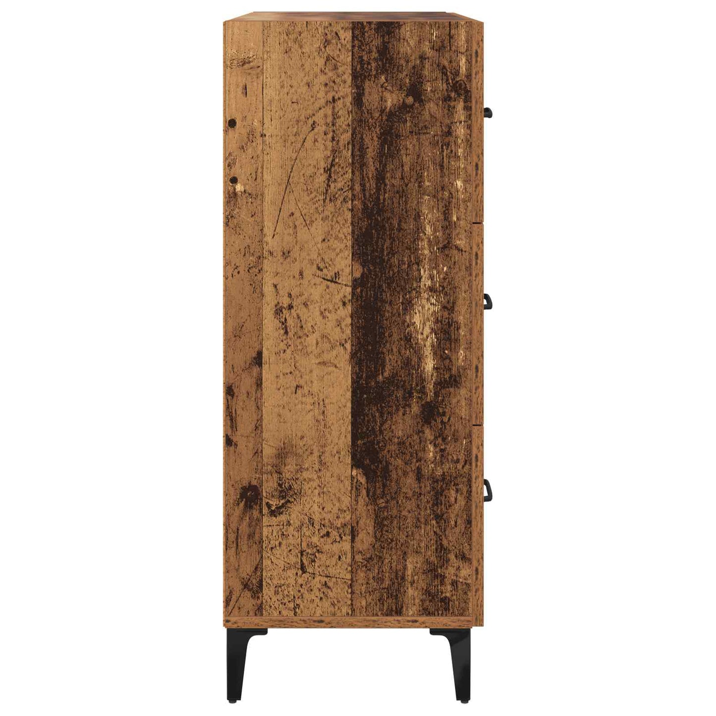 Sideboard Gammelt træ 69,5 x 34 x 90 cm Ingeniørt træ og jern