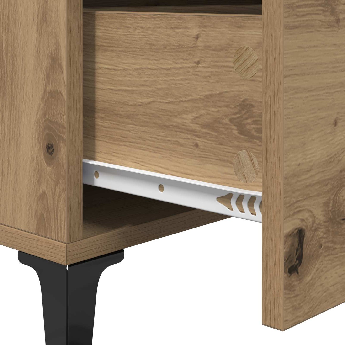 Sideboard Artisan Egetræ 69,5 x 34 x 90 cm