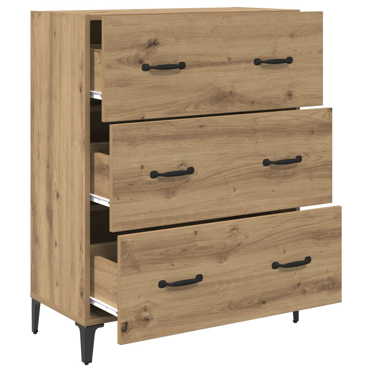 Sideboard Artisan Egetræ 69,5 x 34 x 90 cm