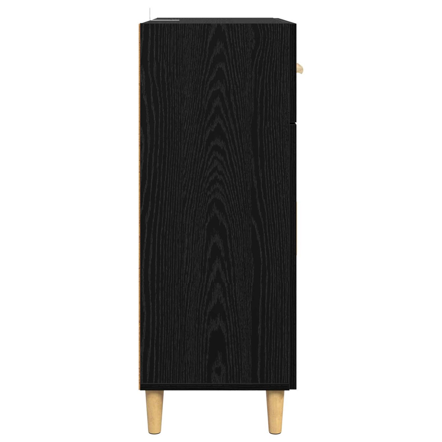 Sideboard Sort eg 34 x 69.5 x 89 cm Konstrueret træ