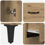 Sideboard Artisan Egetræ 69,5 x 34 x 90 cm Konstrueret træ