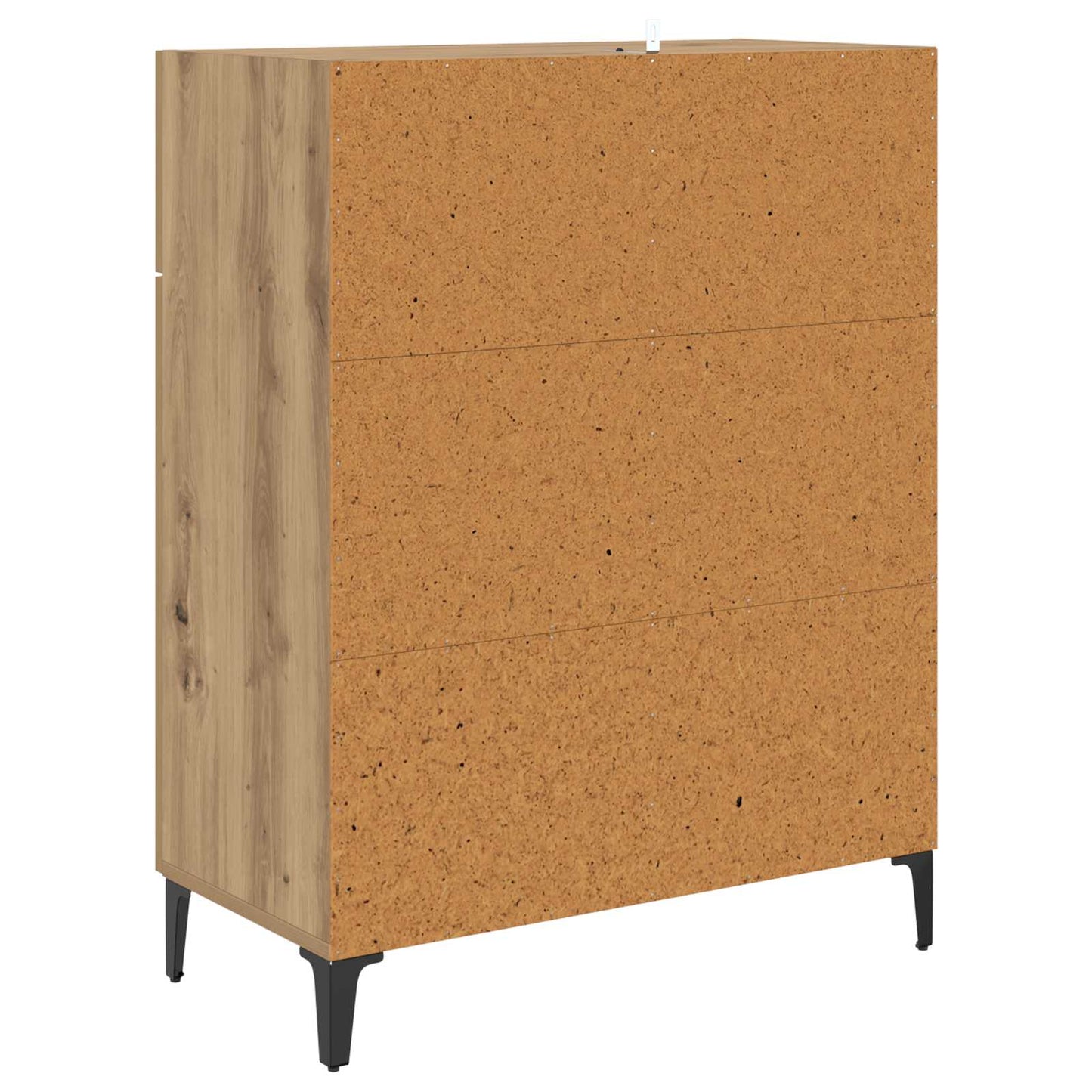 Sideboard Artisan Egetræ 69,5 x 34 x 90 cm Konstrueret træ