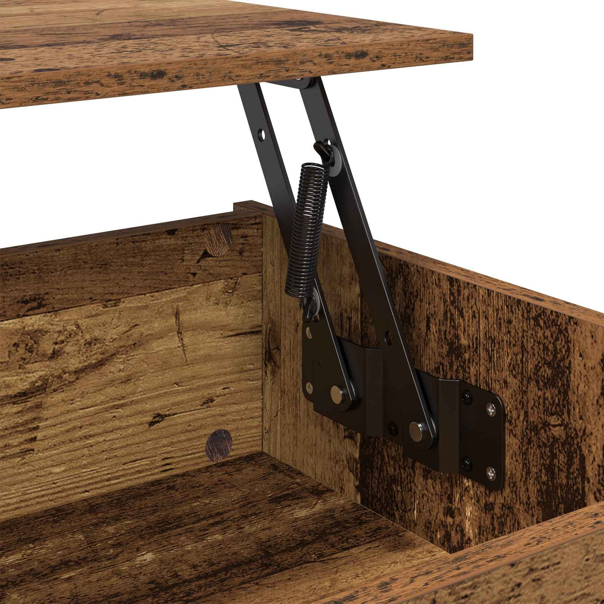 Sofabord Gammelt træ 80 x 50,5 x 41,5 cm Konstrueret træ