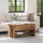 Sofabord Gammelt træ 80 x 50,5 x 41,5 cm Konstrueret træ