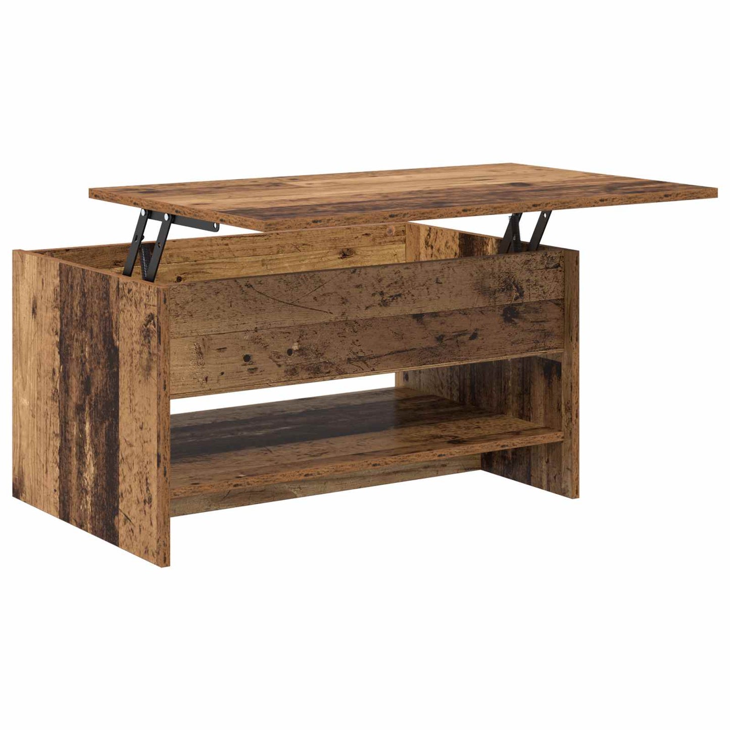 Sofabord Gammelt træ 80 x 50,5 x 41,5 cm Konstrueret træ