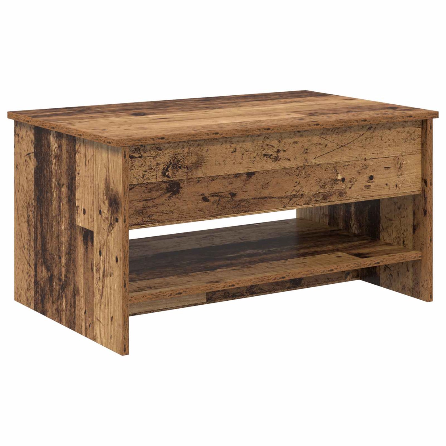 Sofabord Gammelt træ 80 x 50,5 x 41,5 cm Konstrueret træ