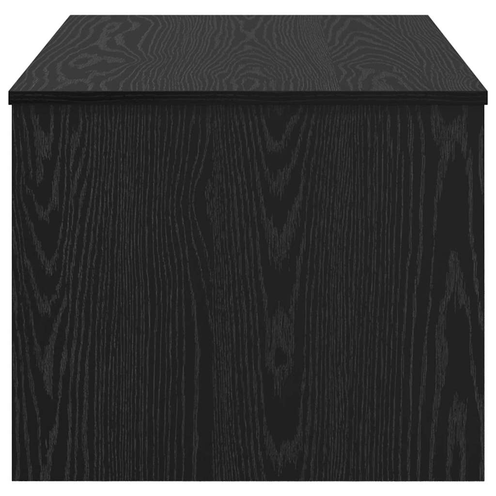 Sofabord Sort eg 80 x 50,5 x 41,5 cm Konstrueret træ