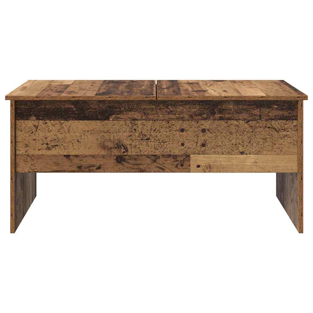 Sofabord Gammelt træ 102 x 50,5 x 46,5 cm Konstrueret træ