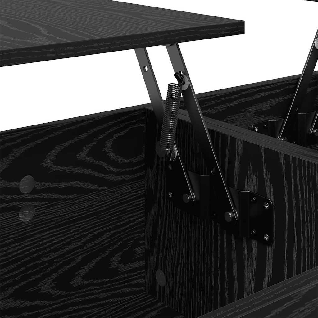 Sofabord Sort eg 102 x 50,5 x 46,5 cm Konstrueret træ