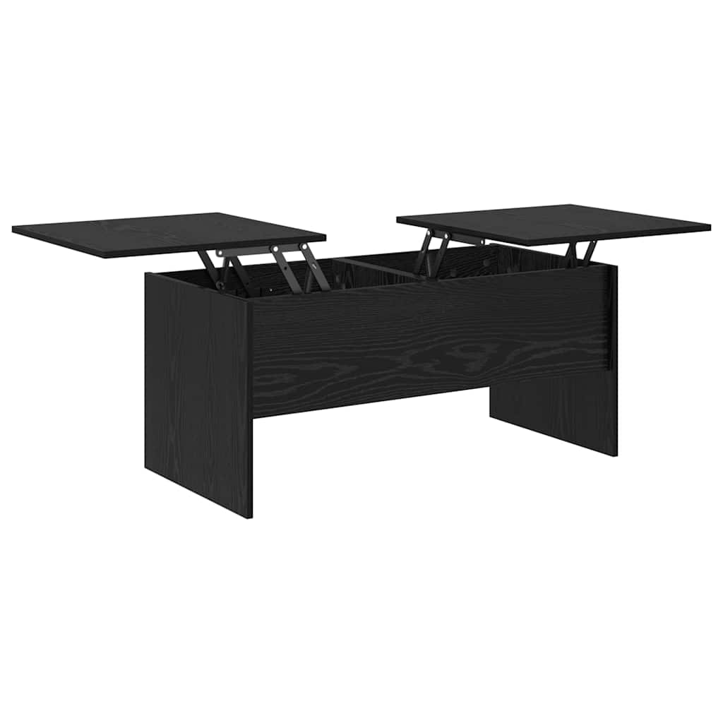 Sofabord Sort eg 102 x 50,5 x 46,5 cm Konstrueret træ