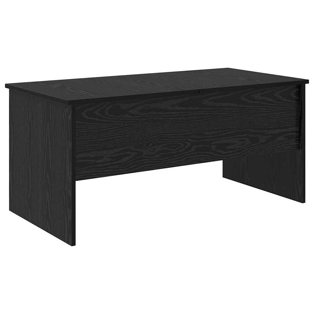 Sofabord Sort eg 102 x 50,5 x 46,5 cm Konstrueret træ