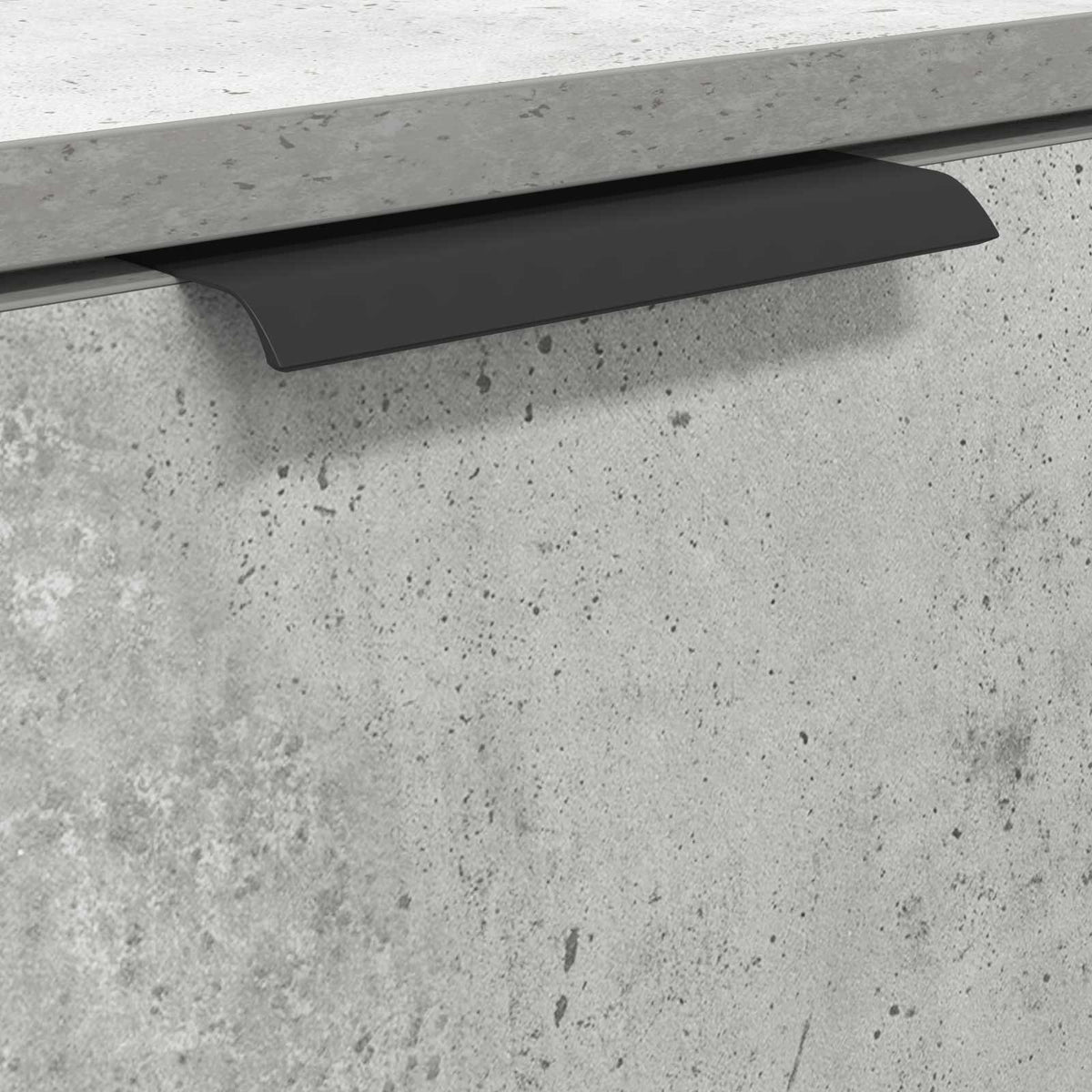 Badeværelsesskab Beton Grå 64,5 x 33,5 x 59 cm Konstrueret træ