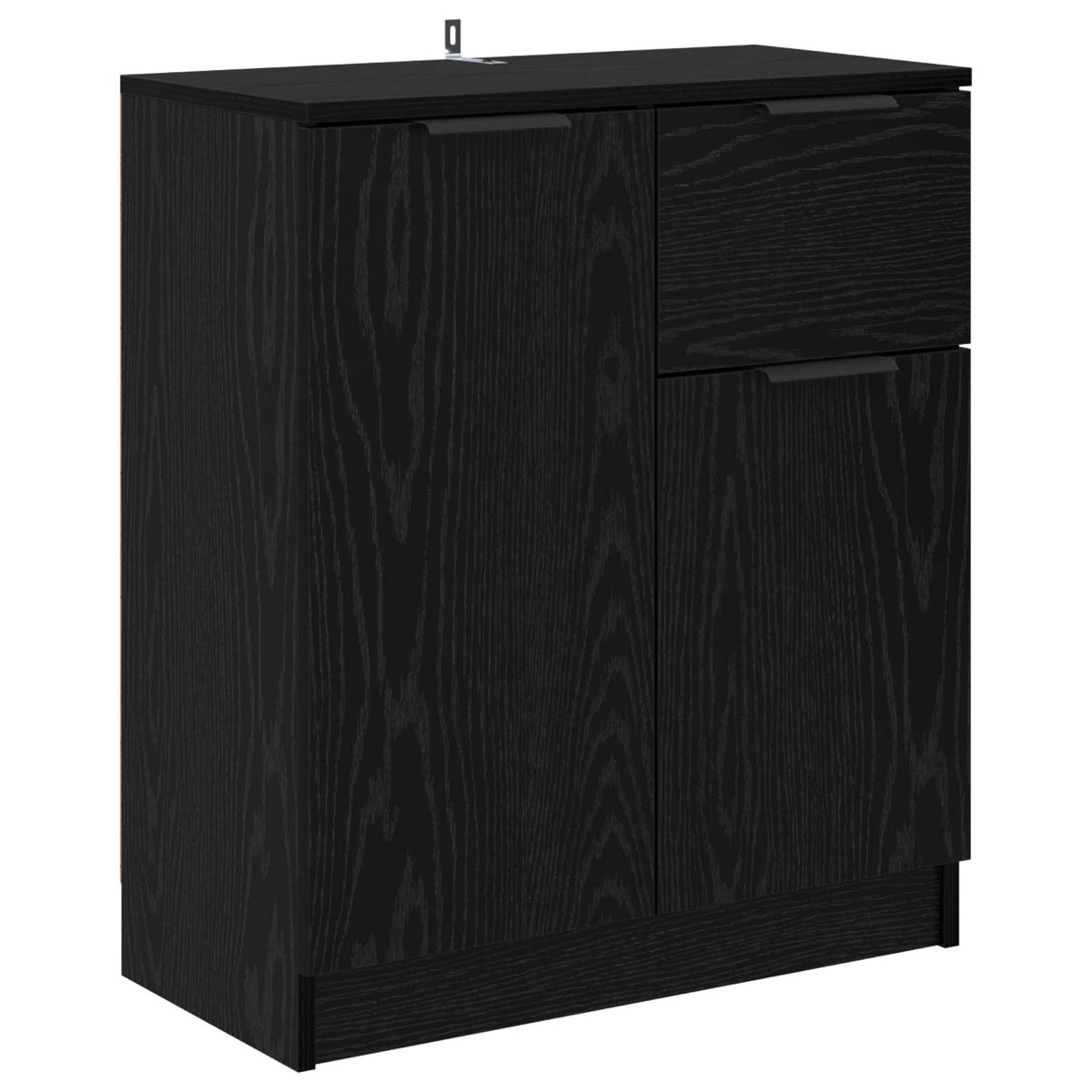Sideboard Sort eg 60 x 30 x 70 cm Konstrueret træ