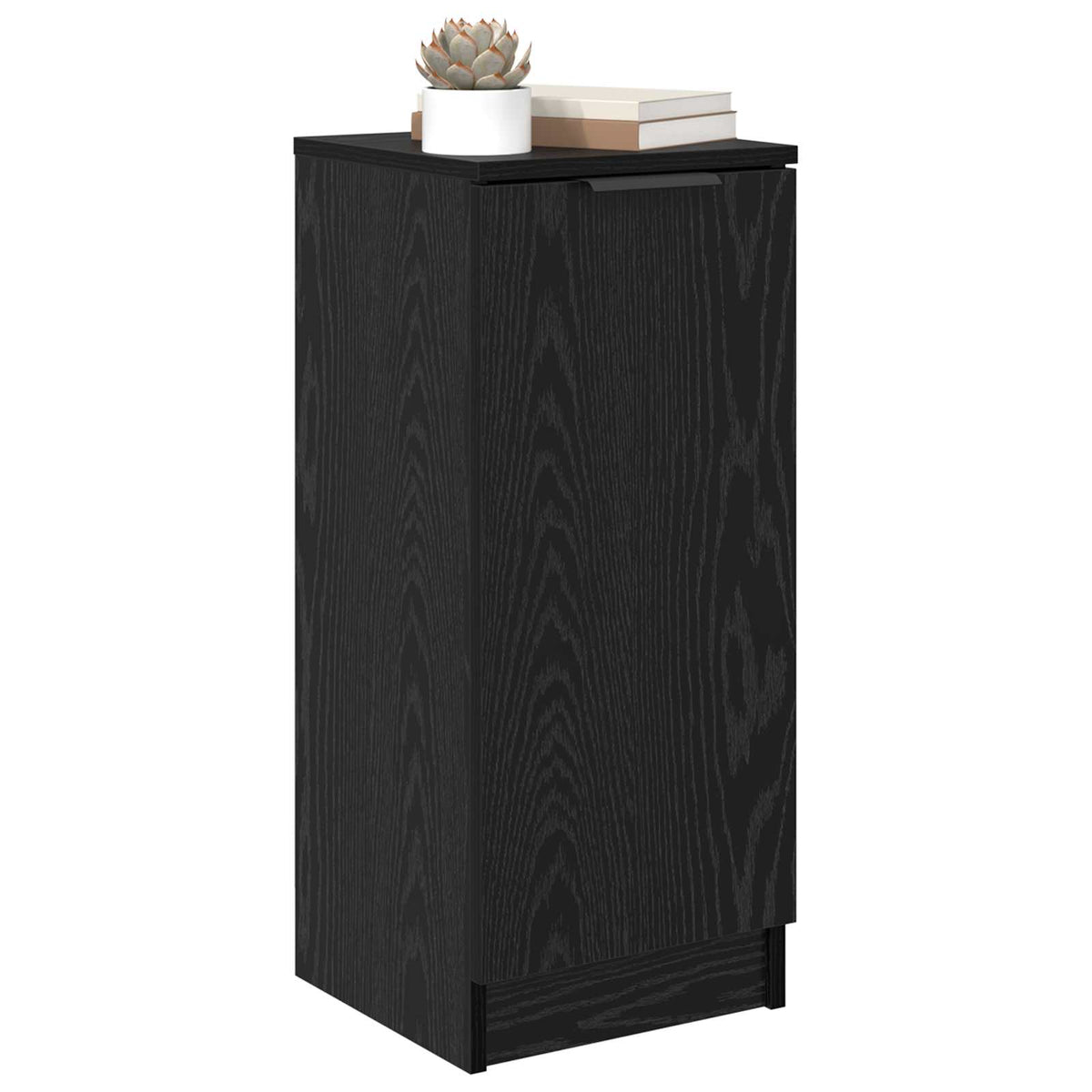 Sideboard Sort eg 30 x 30 x 70 cm Konstrueret træ
