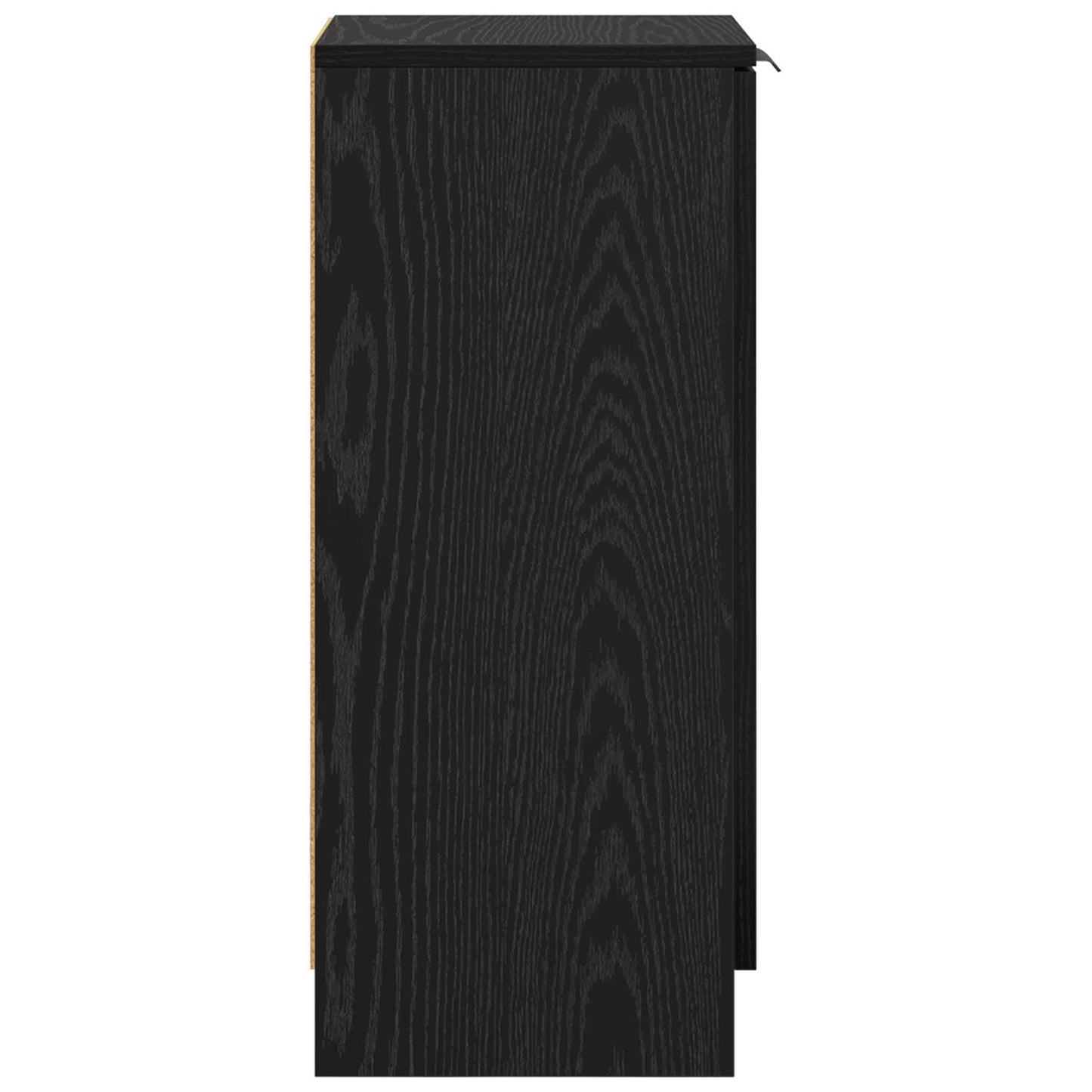 Sideboard Sort eg 30 x 30 x 70 cm Konstrueret træ