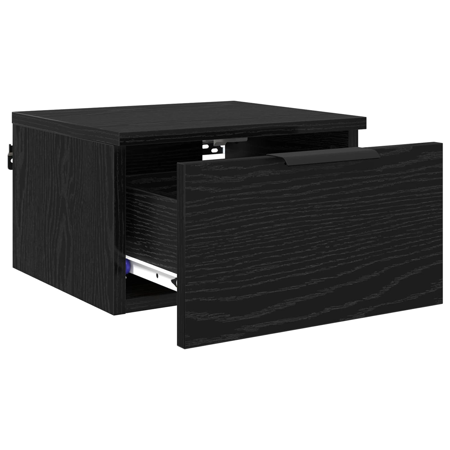 Natskab Sort eg 34 x 30 x 20 cm Konstrueret træ