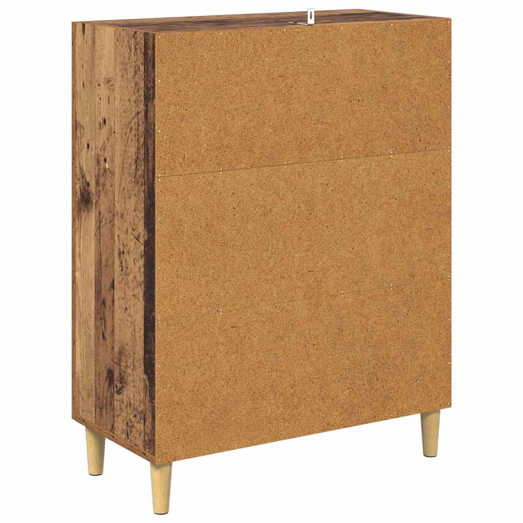 Sideboard Gammelt træ 69,5 x 34 x 90 cm Konstrueret træ