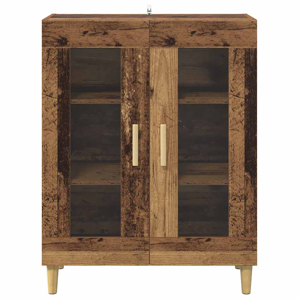 Sideboard Gammelt træ 69,5 x 34 x 90 cm Konstrueret træ