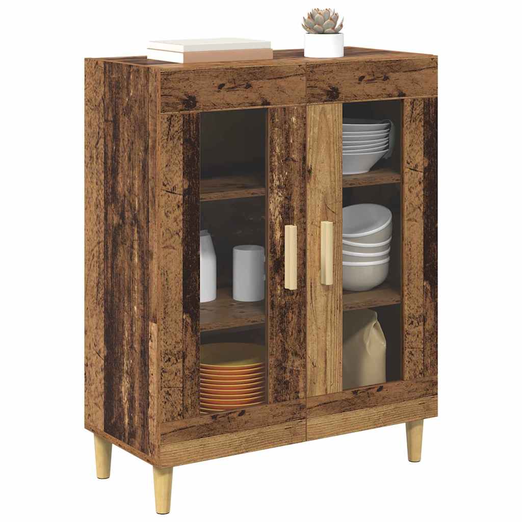 Sideboard Gammelt træ 69,5 x 34 x 90 cm Konstrueret træ