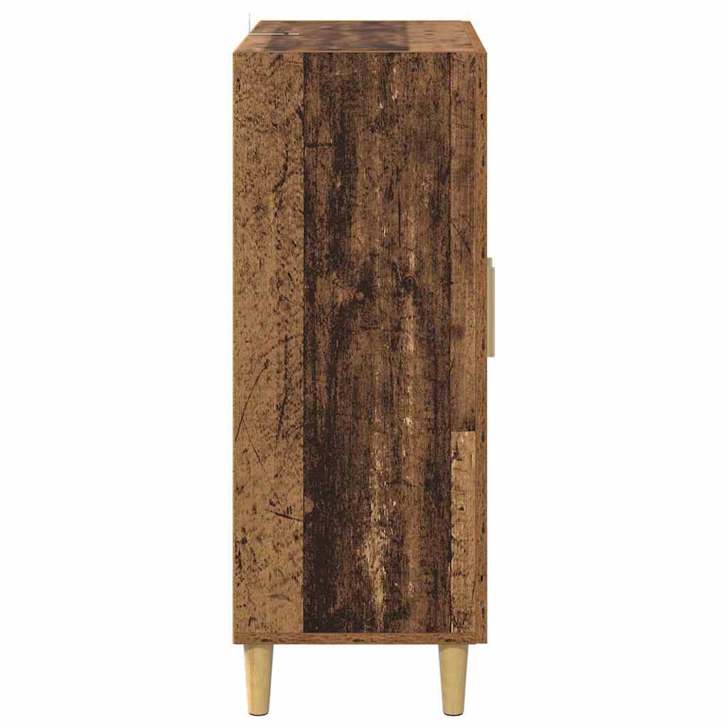 Sideboard Gammelt træ 69,5 x 34 x 90 cm Konstrueret træ