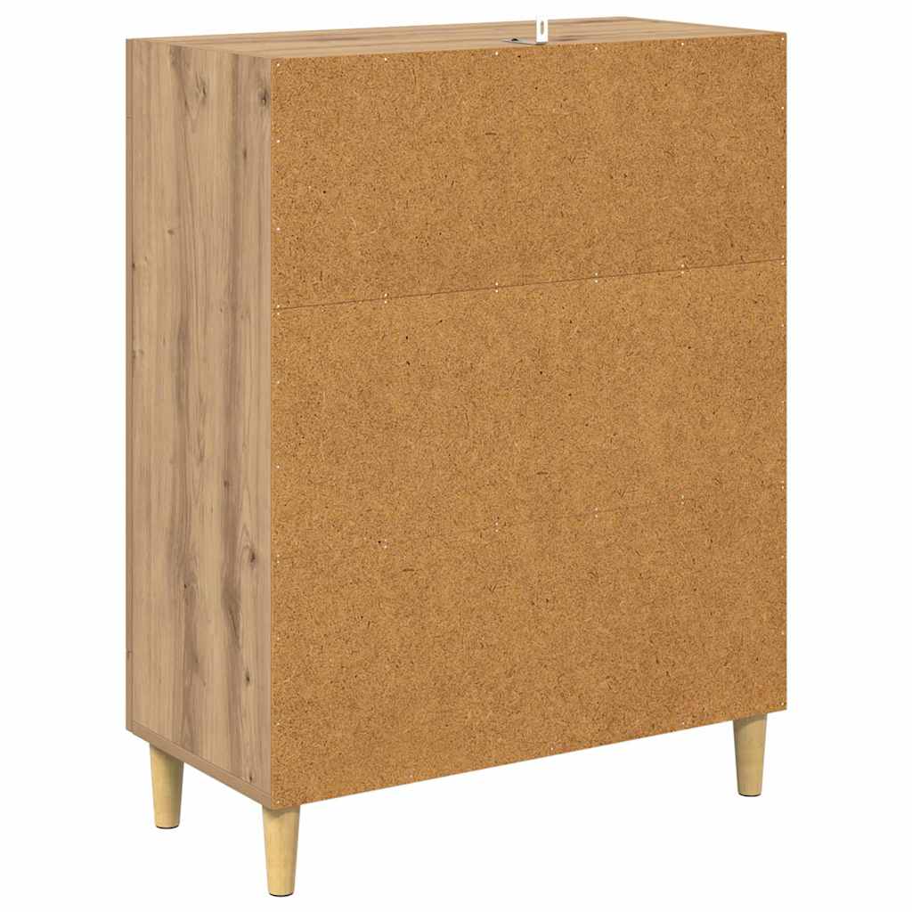 Sideboard Artisan Egetræ 69,5 x 34 x 90 cm Konstrueret træ
