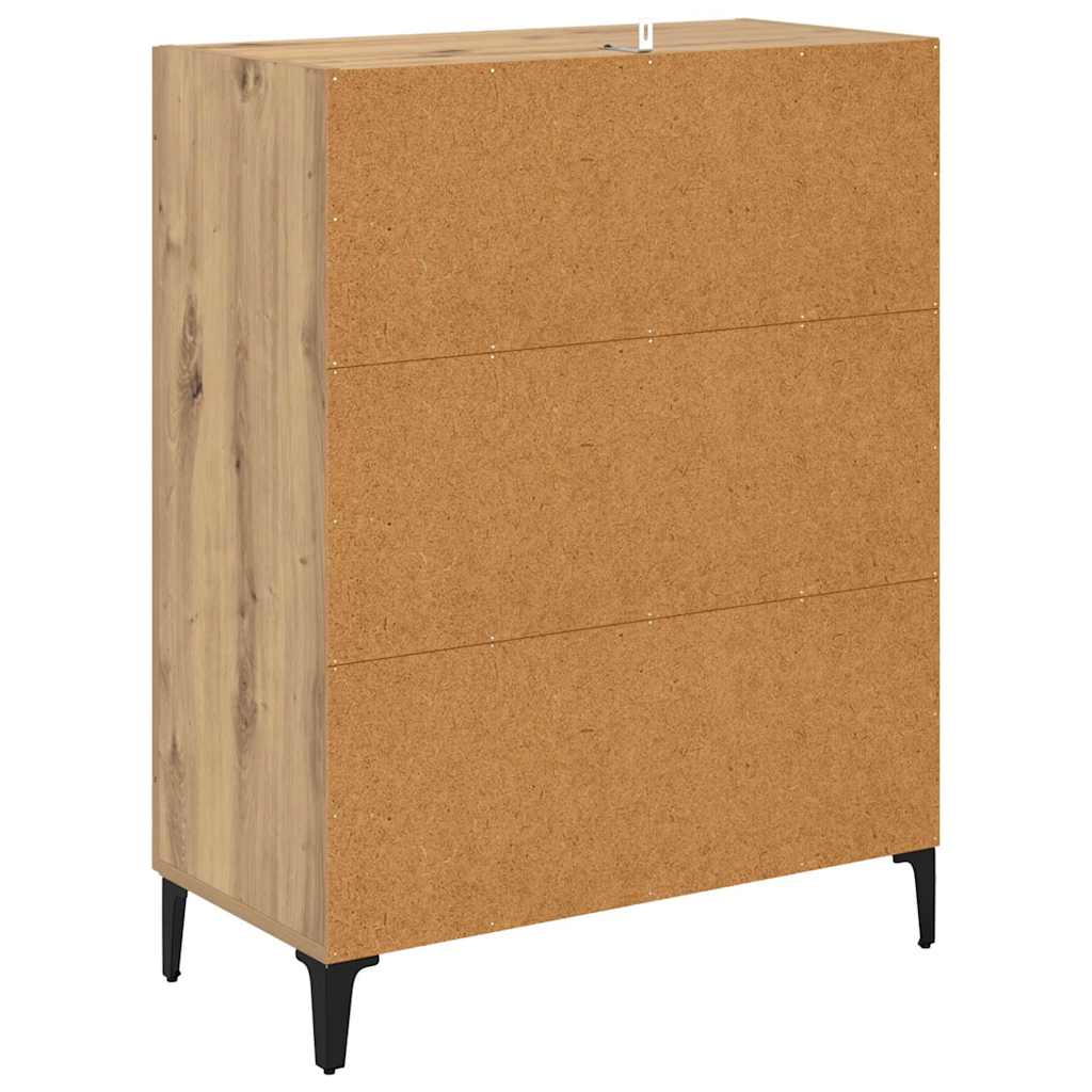 Sideboard Artisan Egetræ 69,5 x 34 x 90 cm