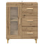 Sideboard Artisan Egetræ 69,5 x 34 x 90 cm Konstrueret træ