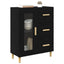 Sideboard Sort eg 69,5 x 34 x 90 cm Konstrueret træ