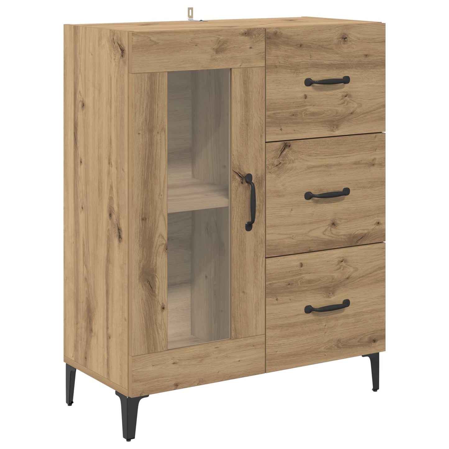 Sideboard Artisan Egetræ 69,5 x 34 x 90 cm