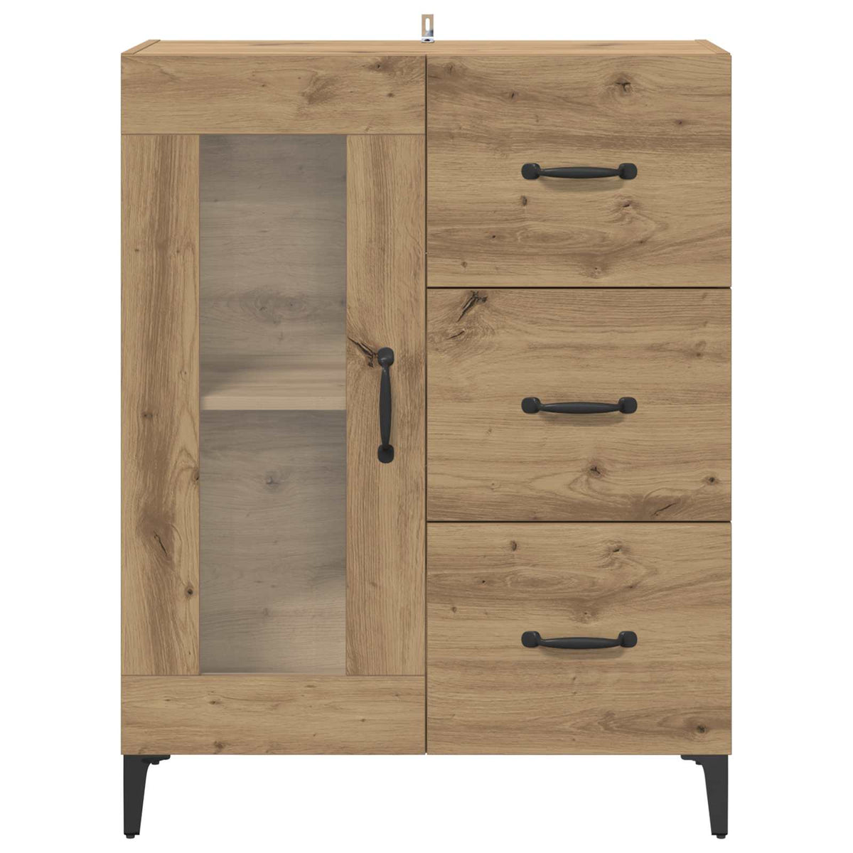 Sideboard Artisan Egetræ 69,5 x 34 x 90 cm