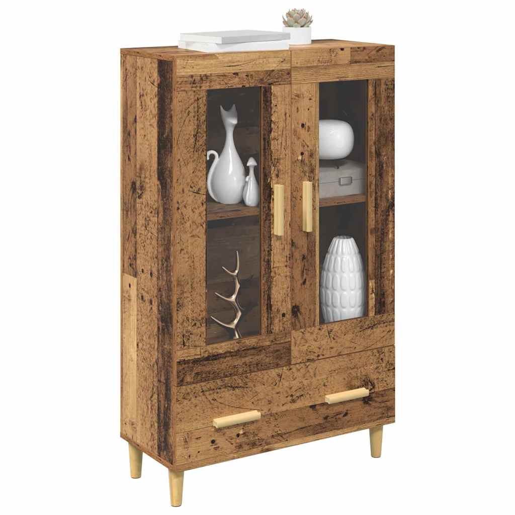 Highboard Gammelt træ 70 x 31 x 115 cm Konstrueret træ