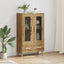 Highboard Artisan Egetræ 70 x 31 x 115 cm Konstrueret træ