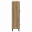 Highboard Artisan Egetræ 70 x 31 x 115 cm Ingeniørt træ og jern