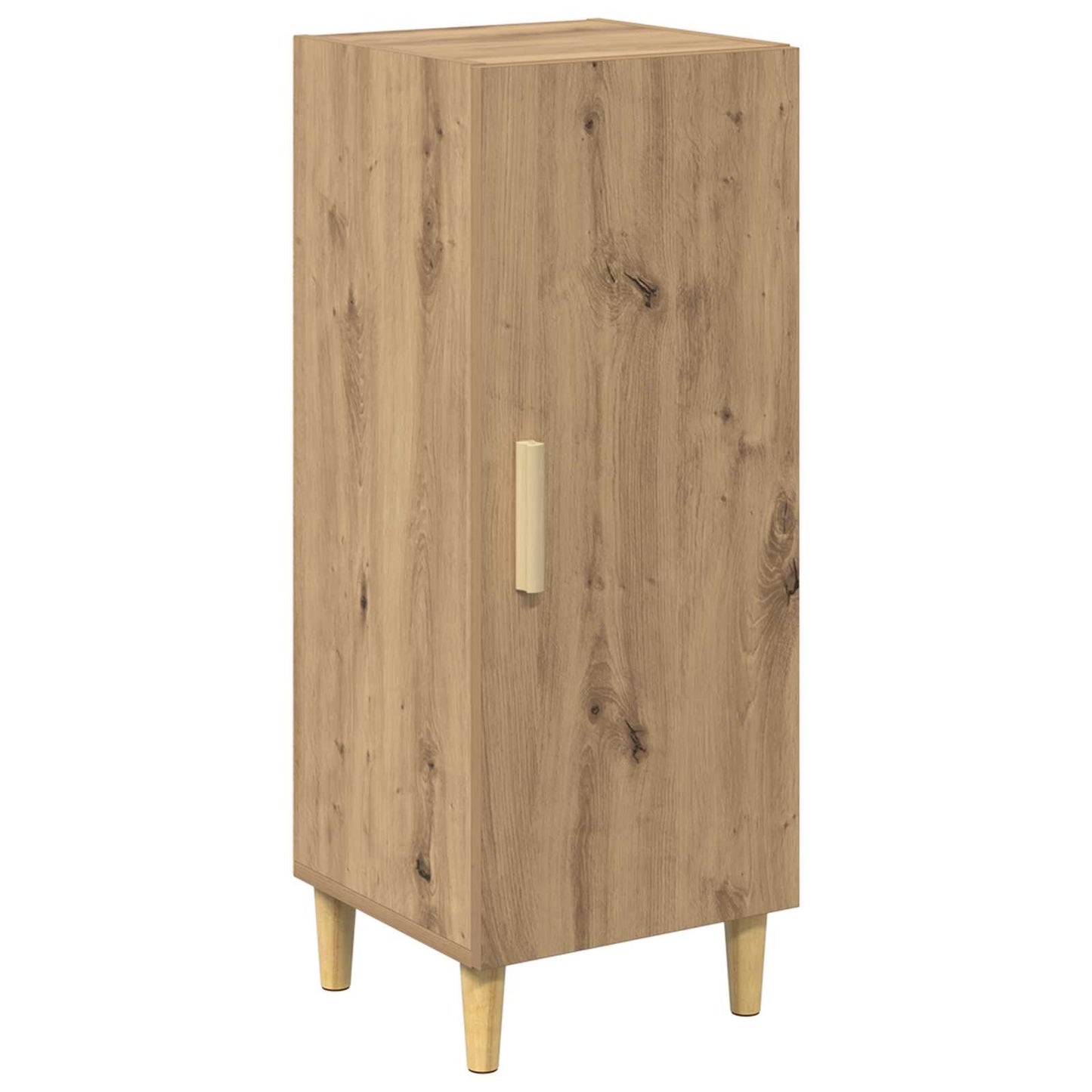 Sideboard Artisan Egetræ 34,5 x 34 x 90 cm Konstrueret træ