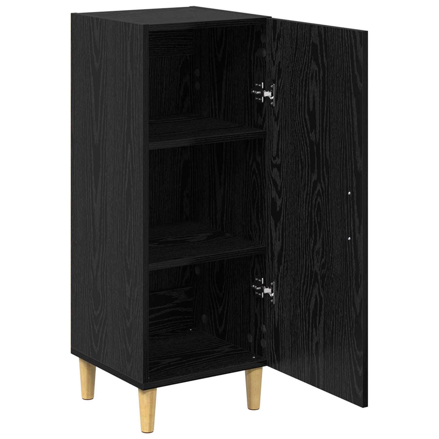 Sideboard Sort eg 34,5 x 34 x 90 cm Konstrueret træ