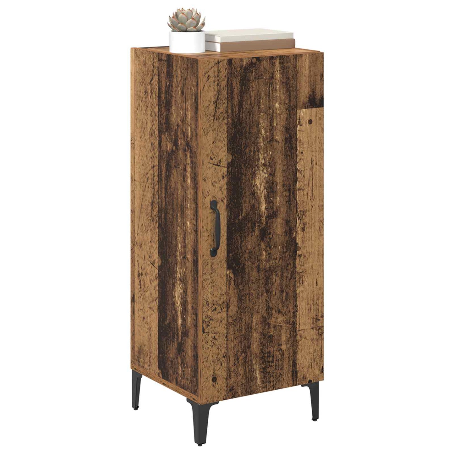 Sideboard Gammelt træ 34,5 x 34 x 90 cm Konstrueret træ
