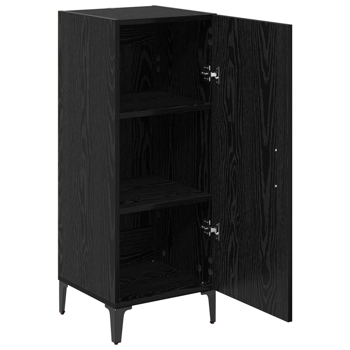 Sideboard Sort eg 34,5 x 34 x 90 cm Konstrueret træ