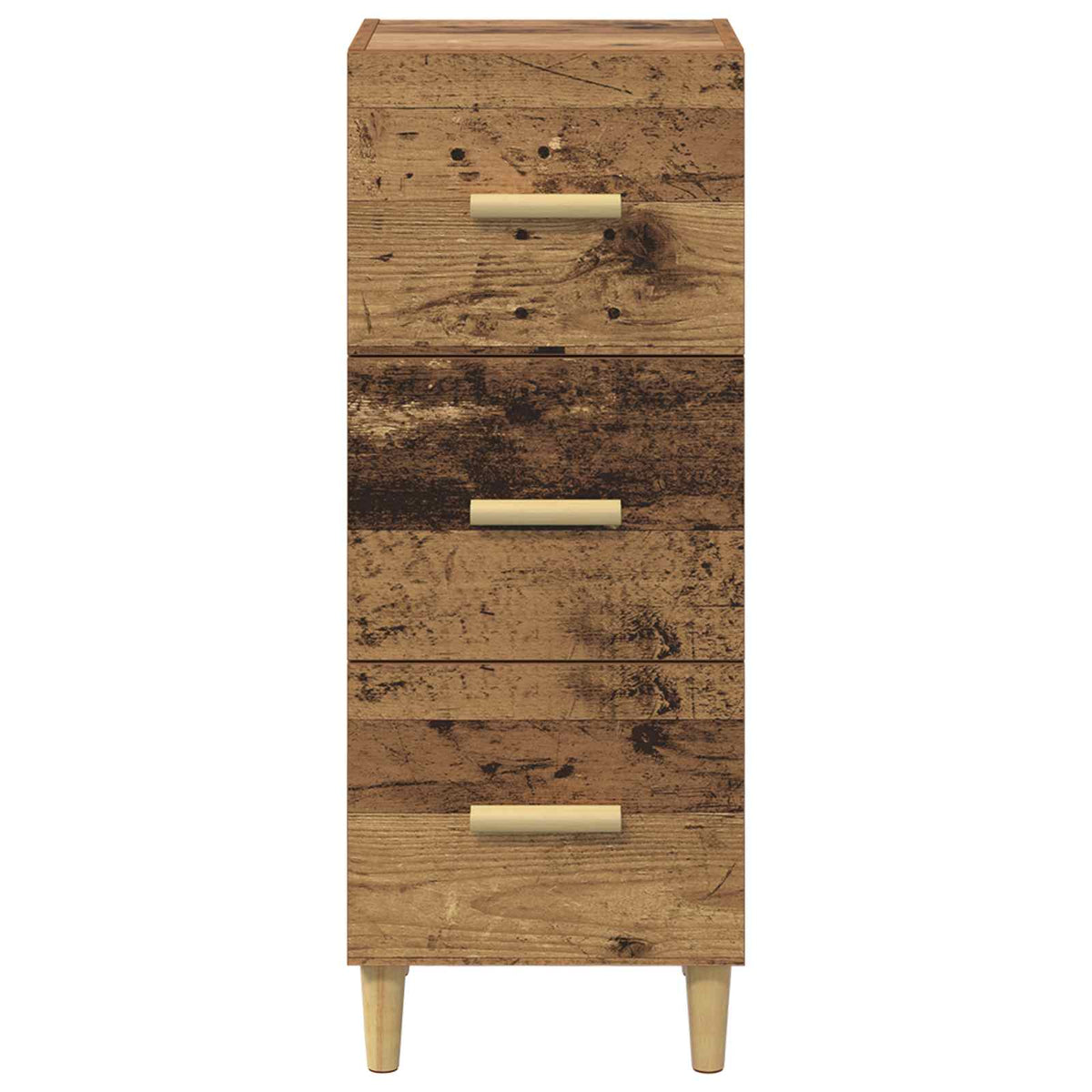 Sideboard Gammelt træ 34.5 x 34 x 90 cm Konstrueret træ